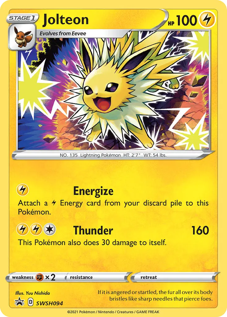 Jolteon - SWSH Black Star Promos SWSH094 (Holo)