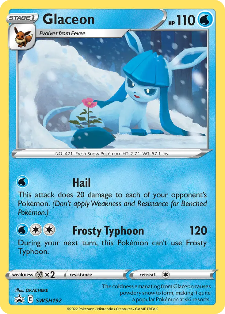 Glaceon - SWSH Black Star Promos SWSH192 (Holo)