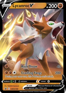 Lycanroc V - SWSH Black Star Promos SWSH199 (Holo)