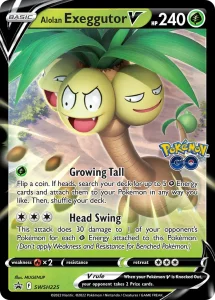 Alolan Exeggutor V - SWSH Black Star Promos SWSH225 (Holo)