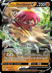 Hisuian Decidueye V - SWSH Black Star Promos SWSH238 (Holo)