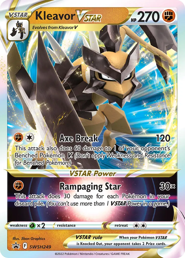 Kleavor VSTAR - SWSH Black Star Promos SWSH249 (Holo)