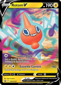 Rotom V - SWSH Black Star Promos SWSH257 (Holo)