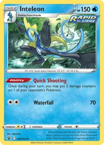 Inteleon - SWSH Black Star Promos SWSH279 (Holo)
