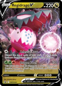 Regidrago V - SWSH Black Star Promos SWSH281 (Holo)