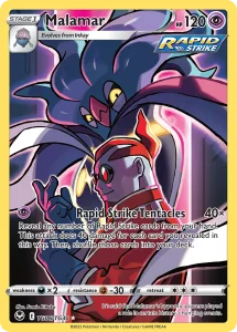 Malamar - Silver Tempest Trainer Gallery TG06 (Holo)