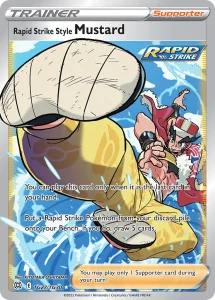 Rapid Strike Style Mustard - Brilliant Stars Trainer Gallery TG27 (Holo)