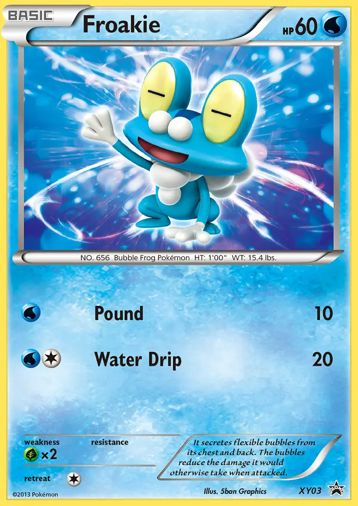 Froakie - XY Black Star Promos XY03 (Holo)