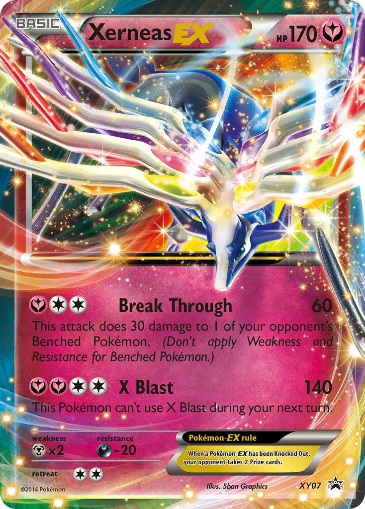 Xerneas-EX - XY Black Star Promos XY07 (Holo)