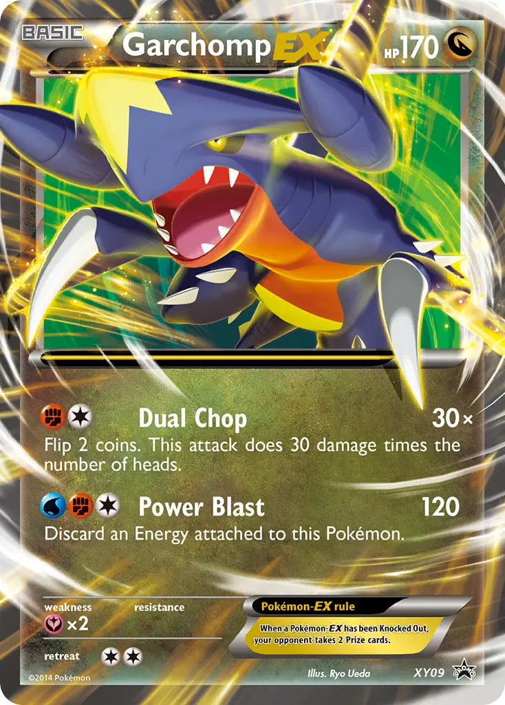 Garchomp-EX - XY Black Star Promos XY09 (Holo)