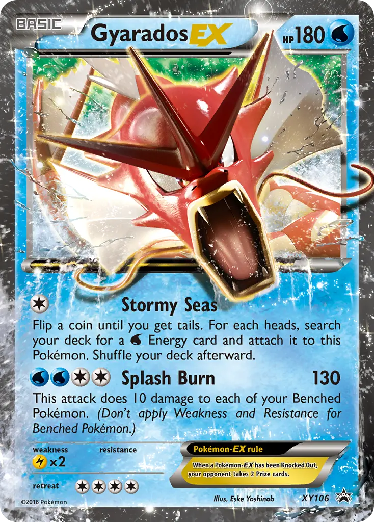 Gyarados-EX - XY Black Star Promos XY106 (Holo)