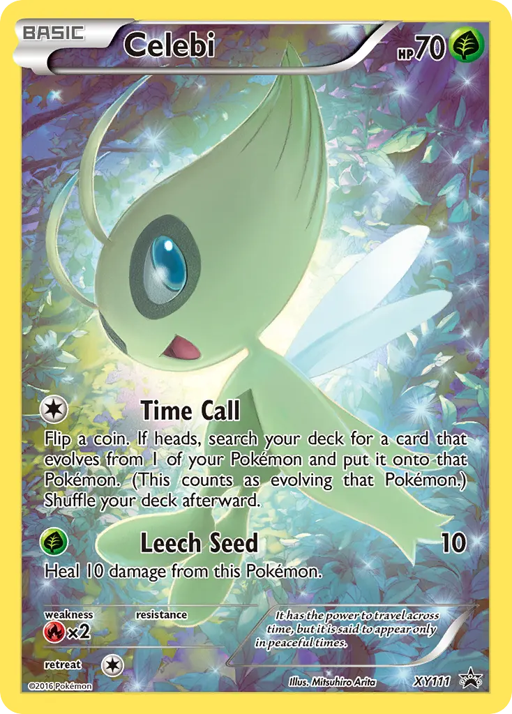Celebi - XY Black Star Promos XY111 (Holo)