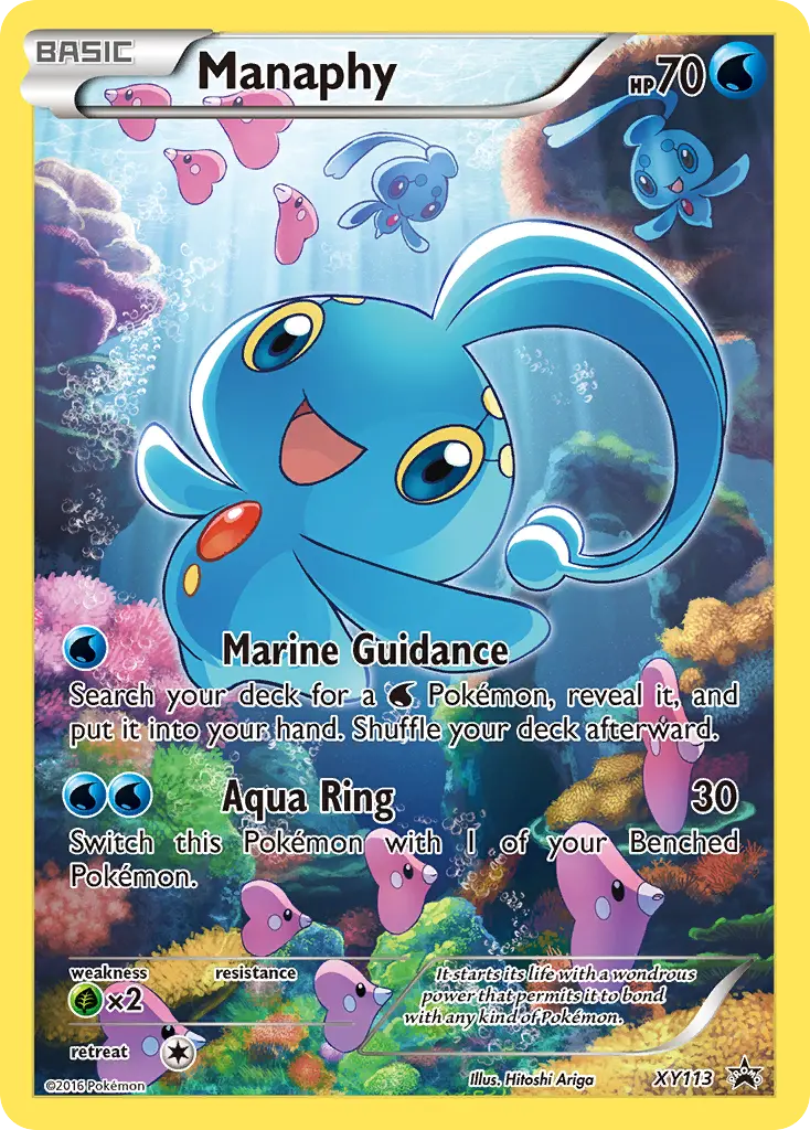 Manaphy - XY Black Star Promos XY113 (Holo)