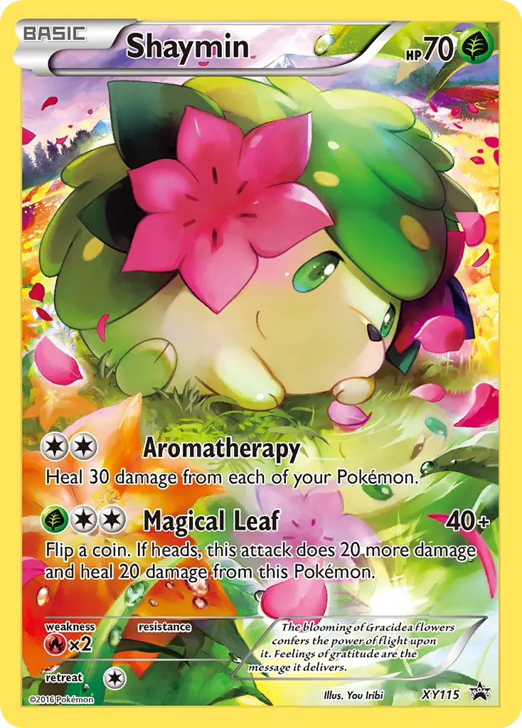 Shaymin - XY Black Star Promos XY115 (Holo)