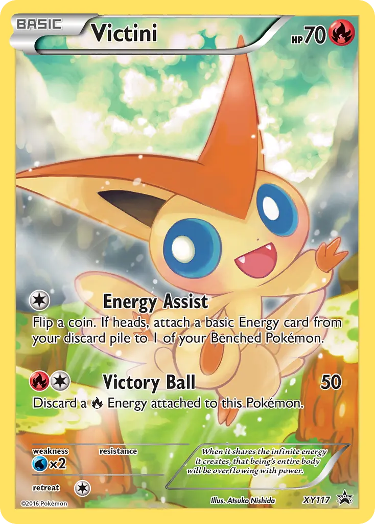 Victini - XY Black Star Promos XY117 (Holo)