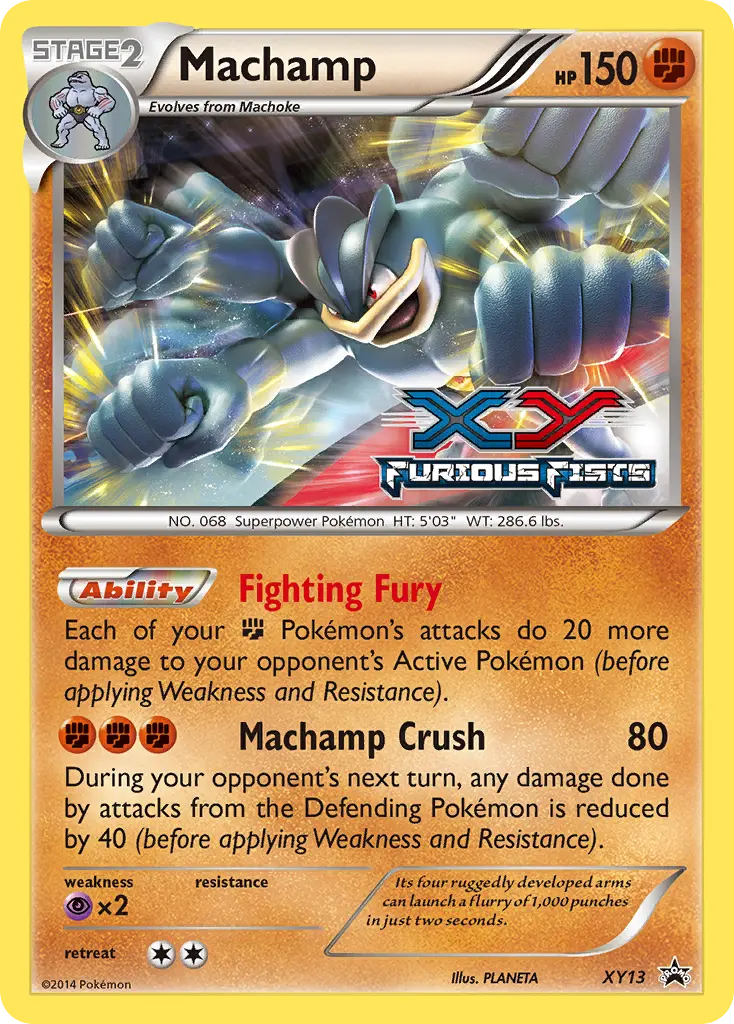 Machamp - XY Black Star Promos XY13 (Holo)