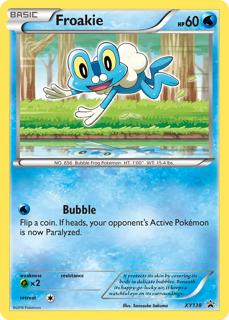 Froakie - XY Black Star Promos XY138 (Holo)