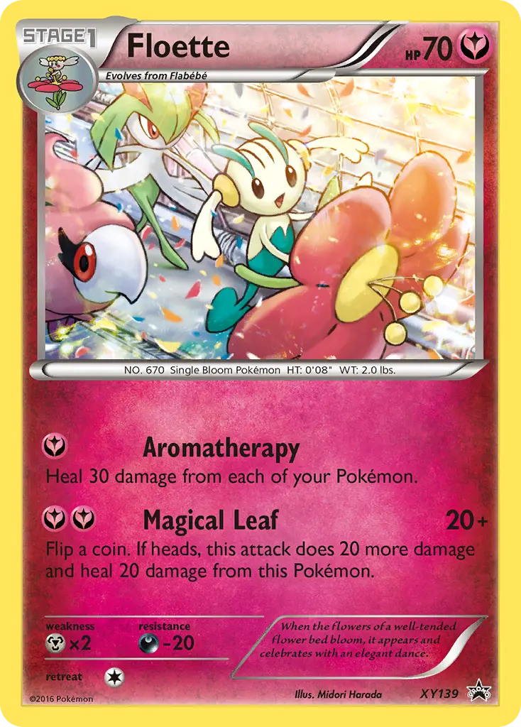 Floette - XY Black Star Promos XY139 (Holo)