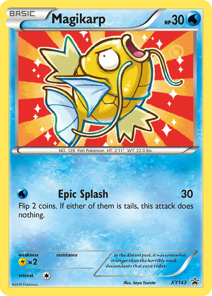 Magikarp - XY Black Star Promos XY143 (Holo)