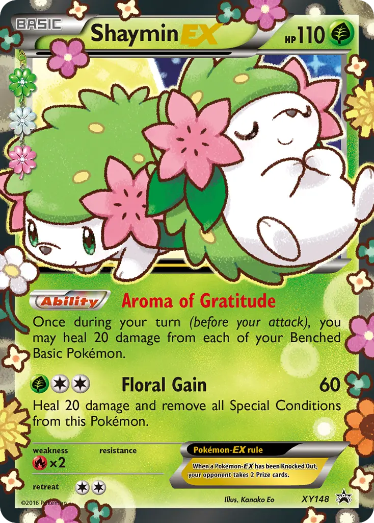 Shaymin-EX - XY Black Star Promos XY148 (Holo)