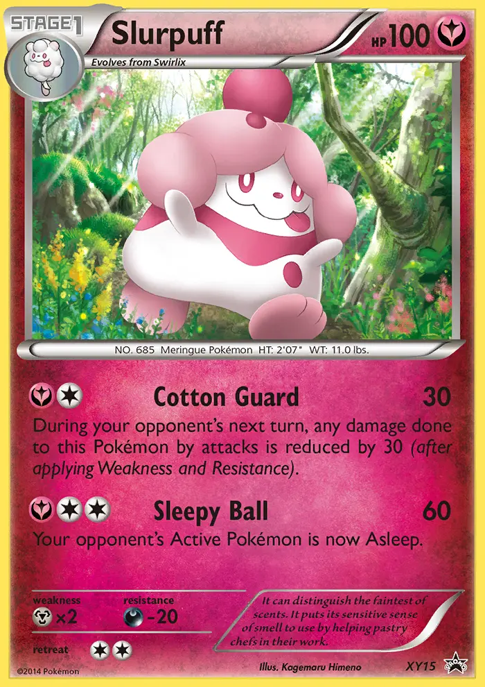 Slurpuff - XY Black Star Promos XY15 (Holo)