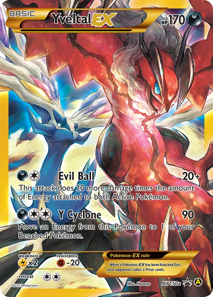 Yveltal-EX - XY Black Star Promos XY150a (Holo)