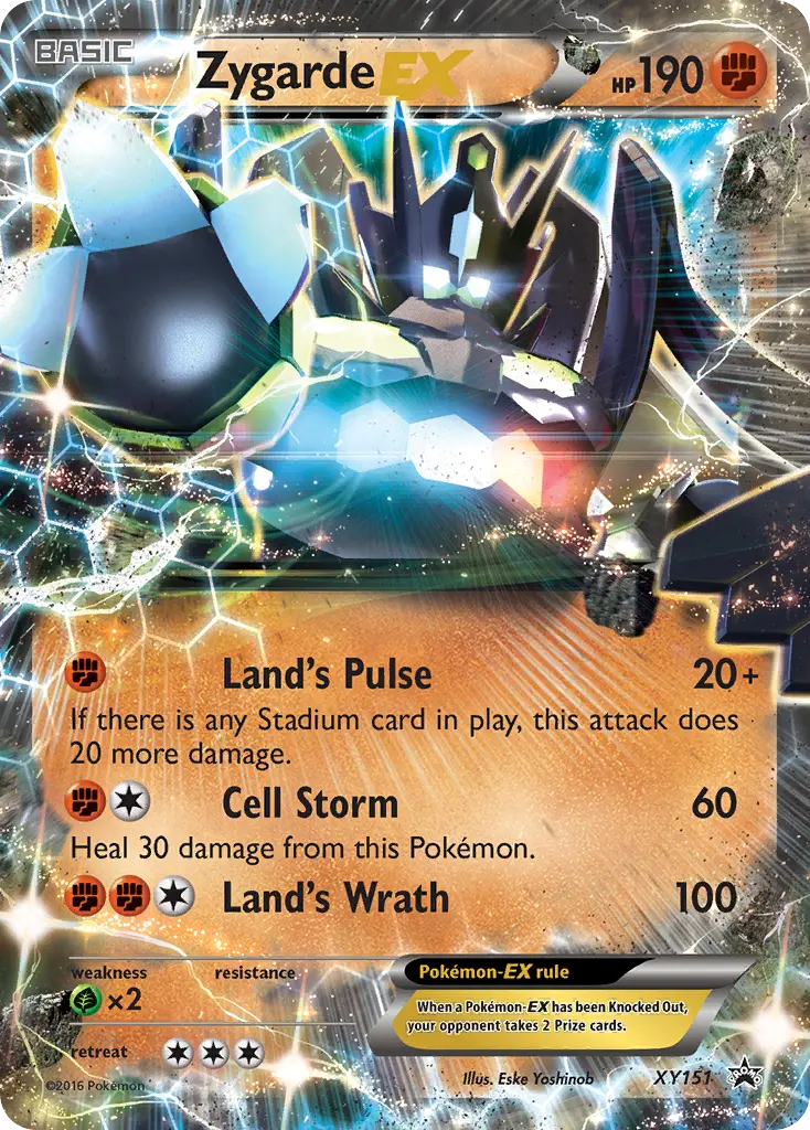 Zygarde-EX - XY Black Star Promos XY151 (Holo)