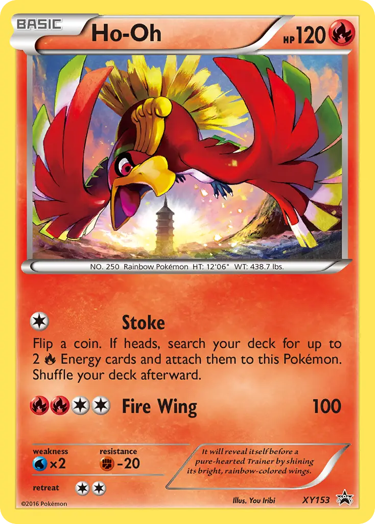 Ho-Oh - XY Black Star Promos XY153 (Holo)