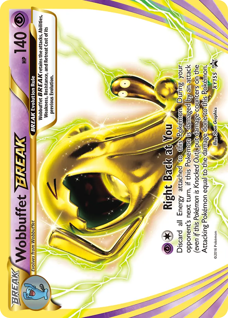 Wobbuffet BREAK - XY Black Star Promos XY155 (Holo)
