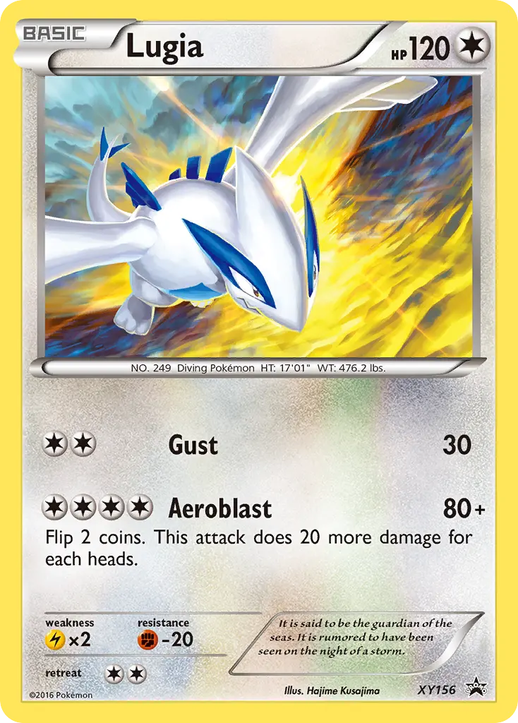 Lugia - XY Black Star Promos XY156 (Holo)