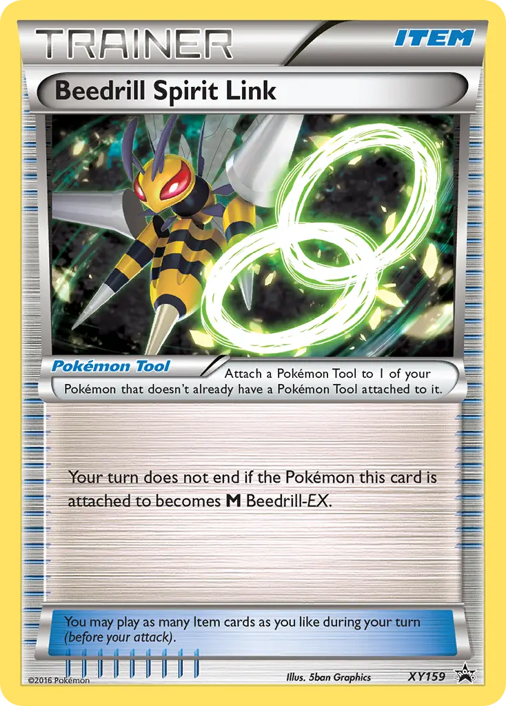 Beedrill Spirit Link - XY Black Star Promos XY159 (Holo)