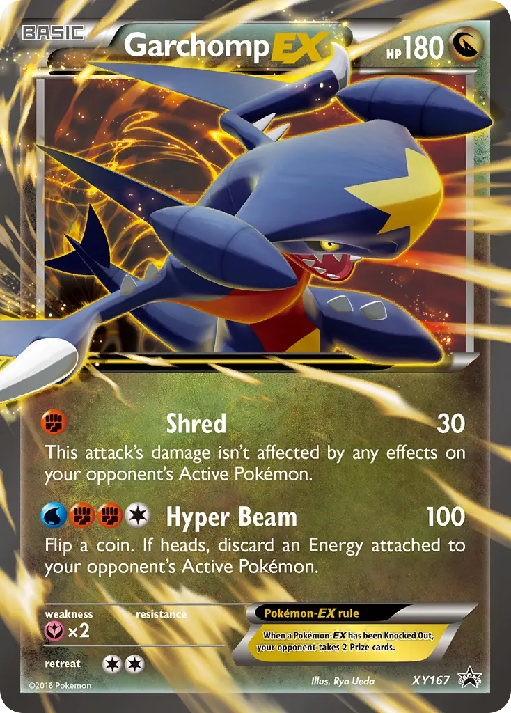 Garchomp-EX - XY Black Star Promos XY167 (Holo)
