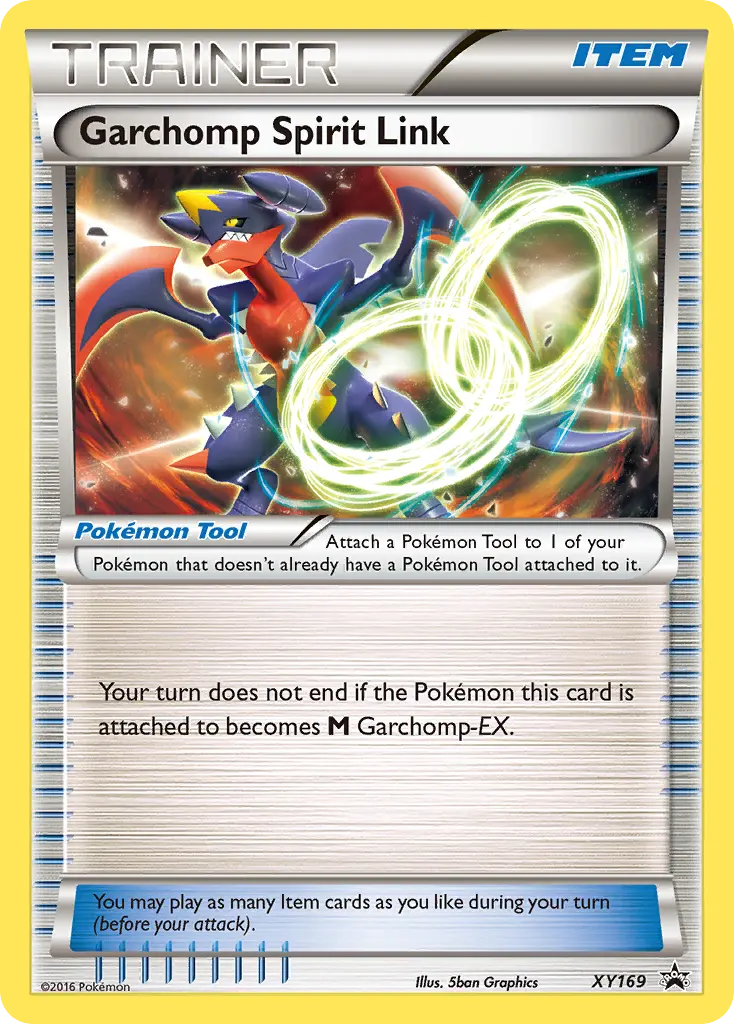 Garchomp Spirit Link - XY Black Star Promos XY169 (Holo)