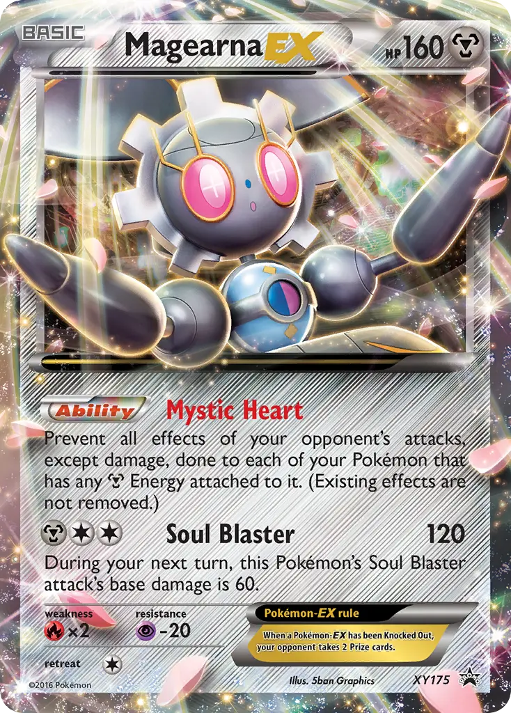 Magearna-EX - XY Black Star Promos XY175 (Holo)