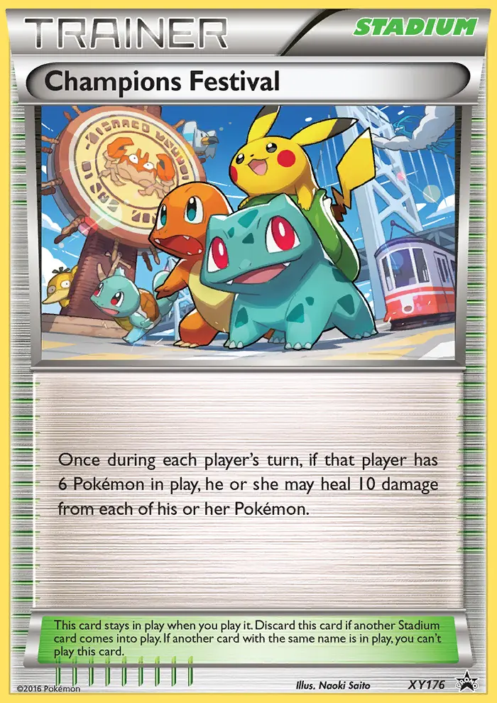Champions Festival - XY Black Star Promos XY176 (Holo)