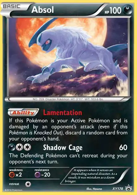 Absol - XY Black Star Promos XY178 (Holo)