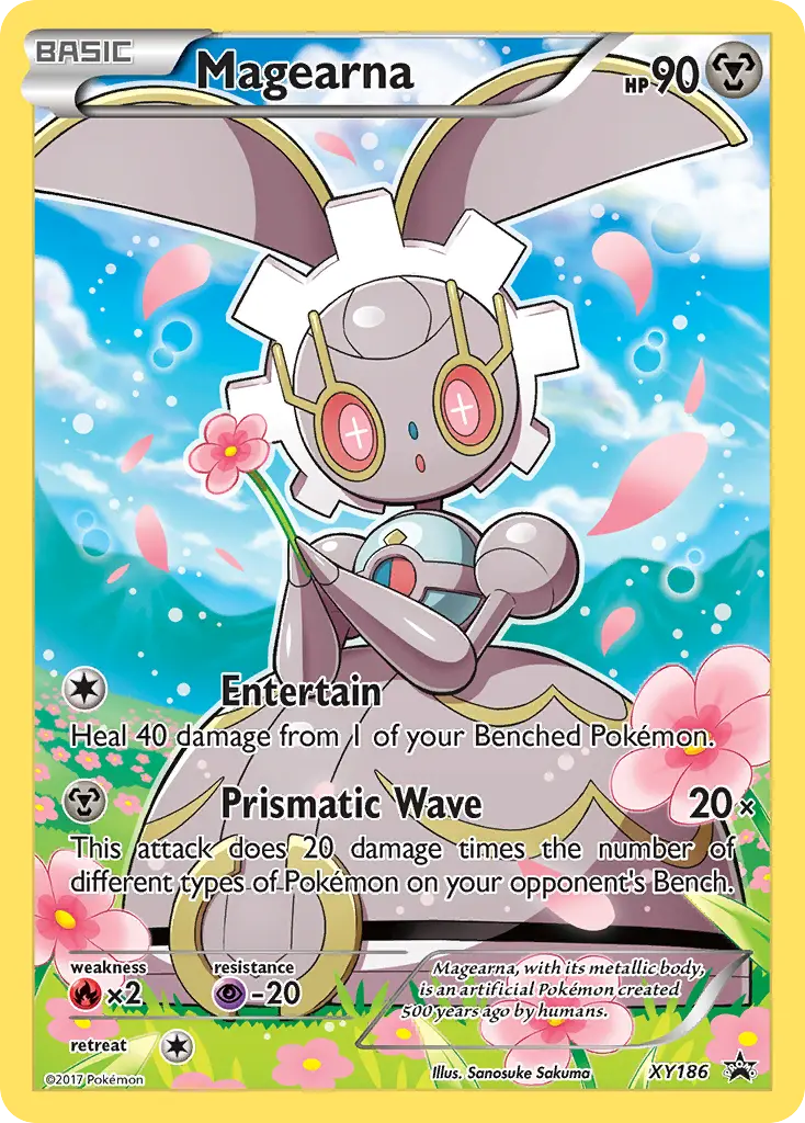 Magearna - XY Black Star Promos XY186 (Holo)