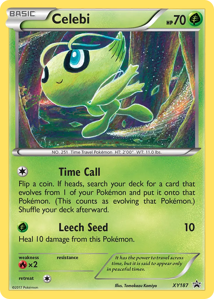 Celebi - XY Black Star Promos XY187 (Holo)