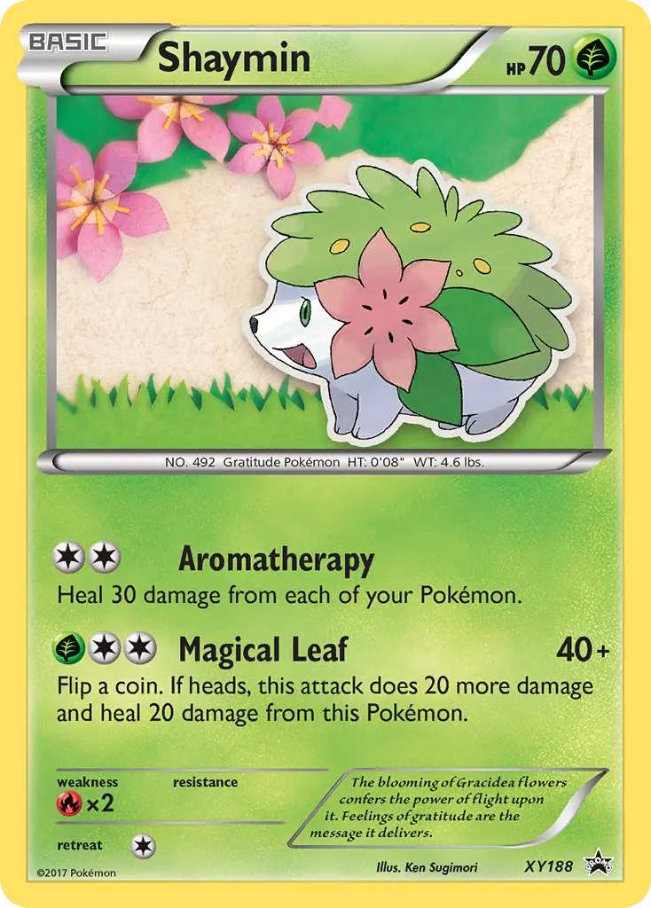 Shaymin - XY Black Star Promos XY188 (Holo)