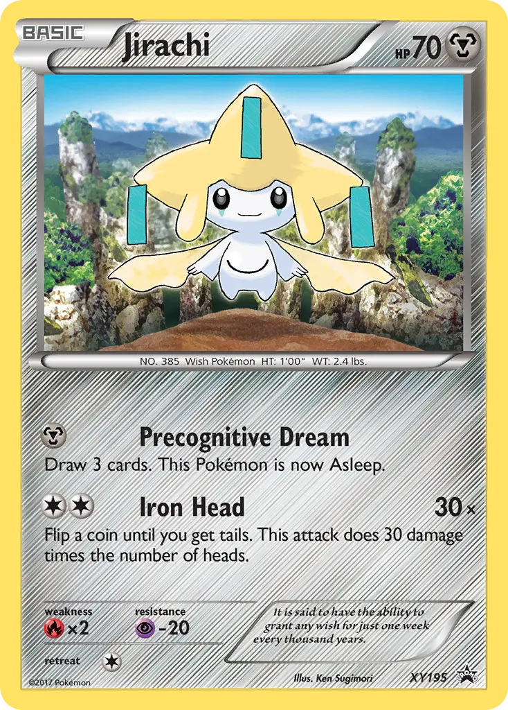 Jirachi - XY Black Star Promos XY195 (Holo)