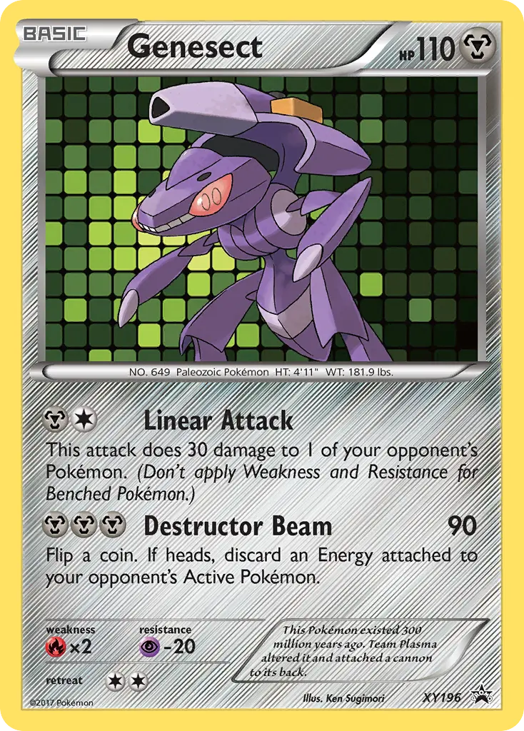 Genesect - XY Black Star Promos XY196 (Holo)