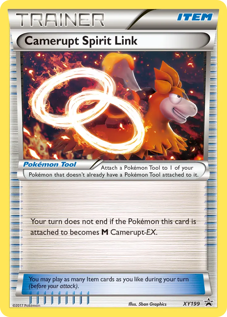 Camerupt Spirit Link - XY Black Star Promos XY199 (Holo)