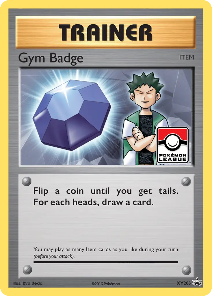 Gym Badge - XY Black Star Promos XY203 (Holo)