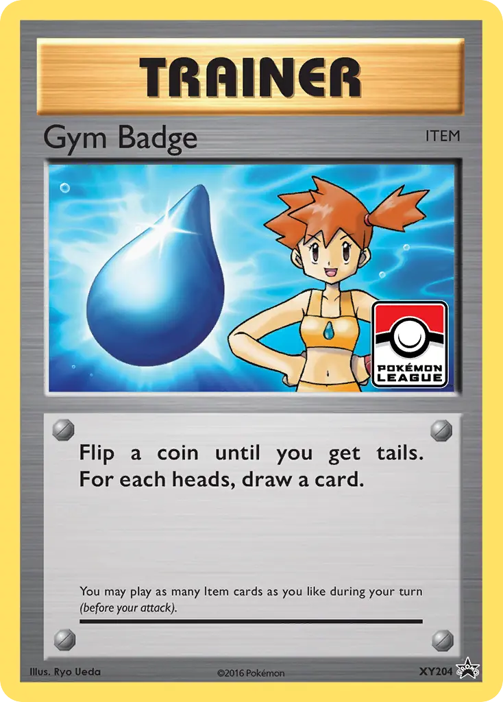 Gym Badge - XY Black Star Promos XY204 (Holo)