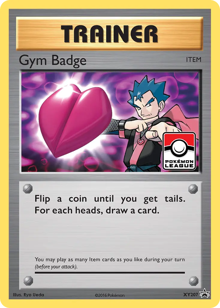 Gym Badge - XY Black Star Promos XY207 (Holo)