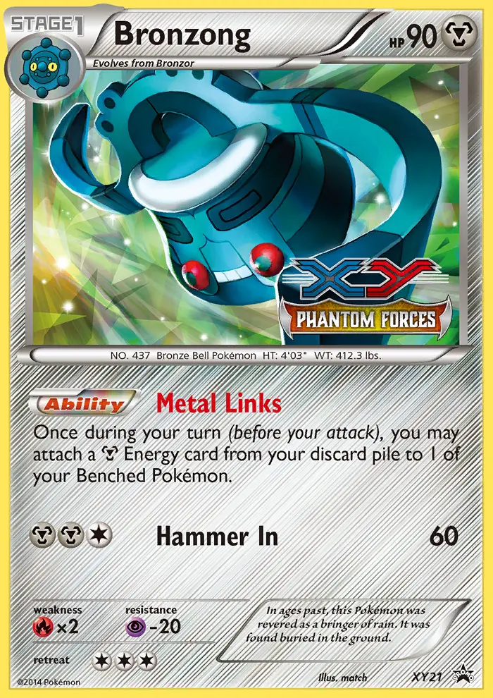 Bronzong - XY Black Star Promos XY21 (Holo)