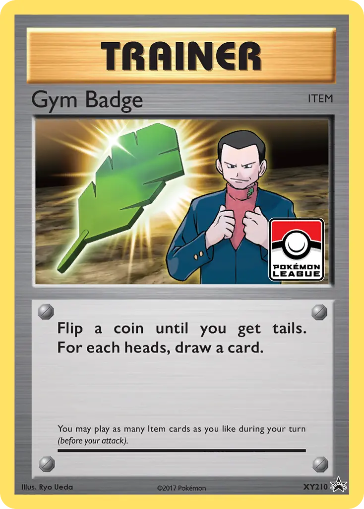 Gym Badge - XY Black Star Promos XY210 (Holo)