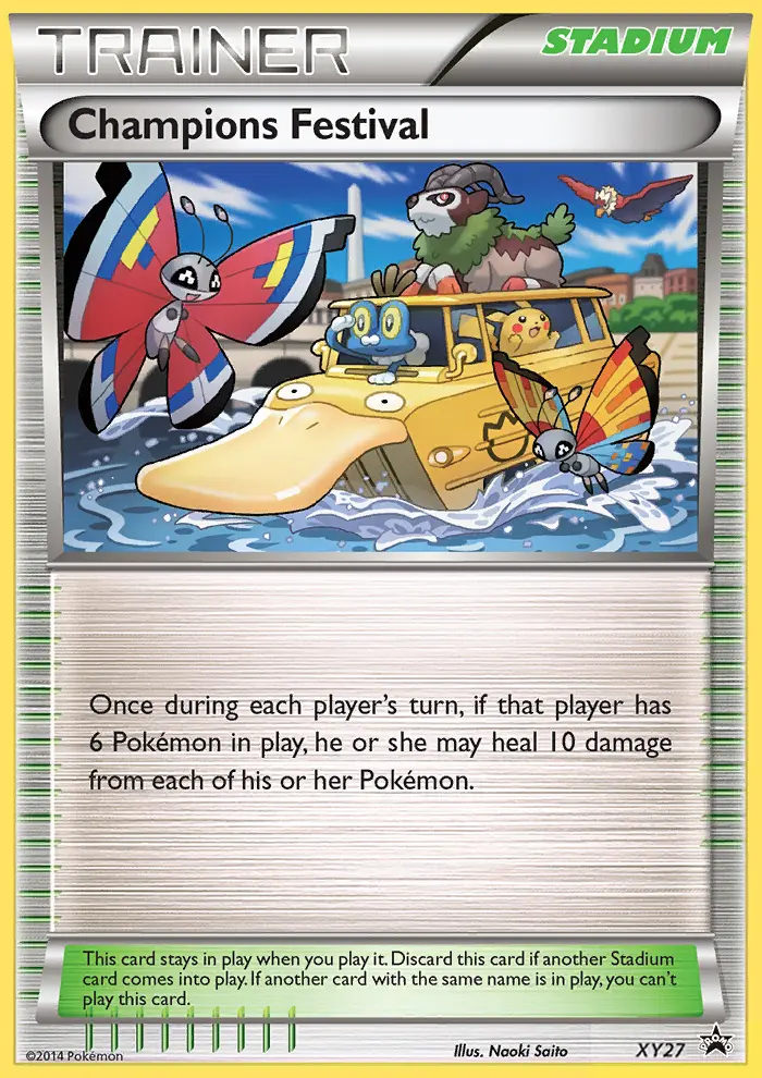 Champions Festival - XY Black Star Promos XY27 (Holo)