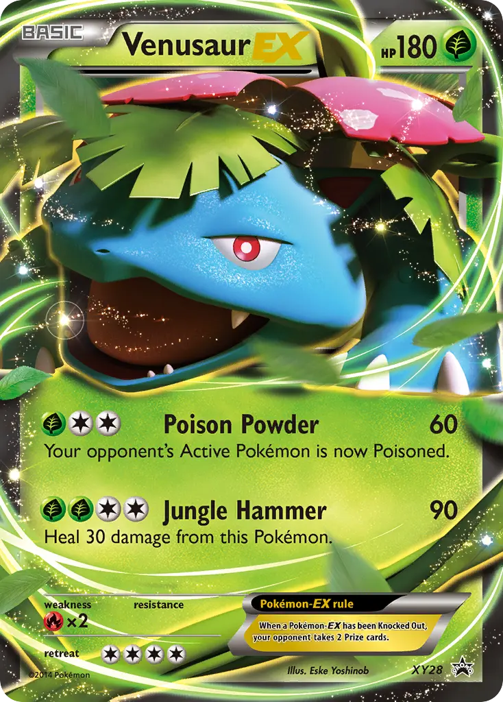Venusaur-EX - XY Black Star Promos XY28 (Holo)