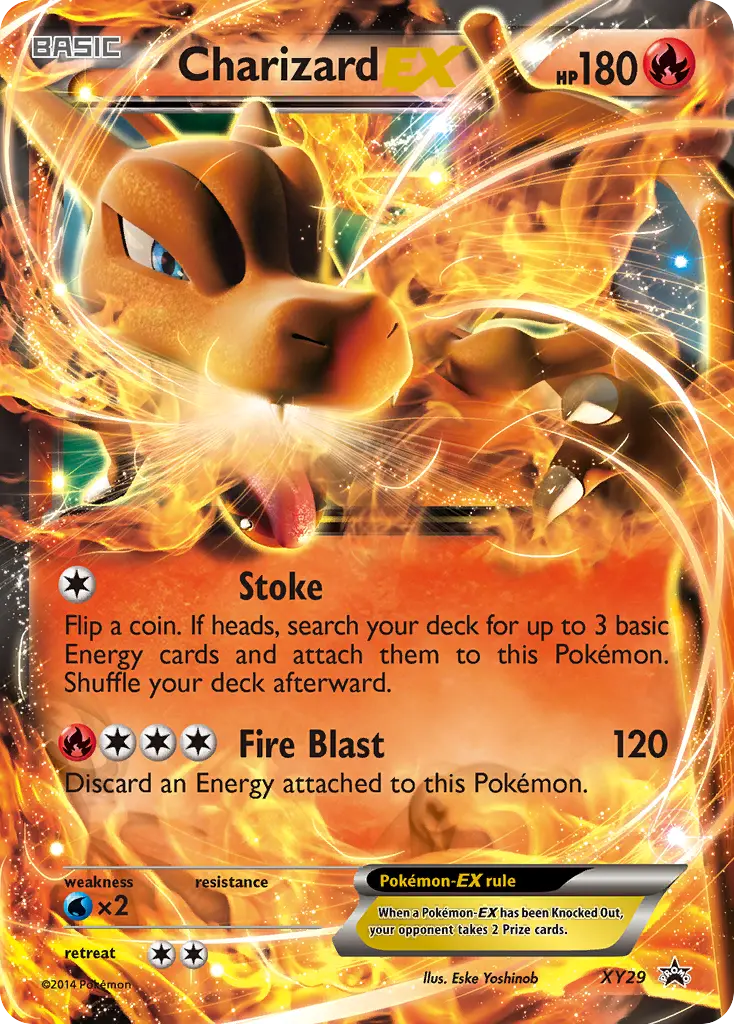 Charizard-EX - XY Black Star Promos XY29 (Holo)